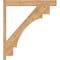 Ekena Millwork Merced Block Smooth Outlooker, Western Red Cedar, 5 1/2"W x 34"D x 38"H OUT06X34X38MRC05SWR - alternate 3